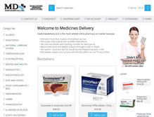 Tablet Screenshot of medicinesdelivery.com